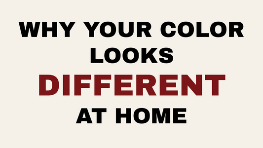 Blog header image text: Why Your Color Looks Great in the Salon and Different at Home, Studio 260 Salon Washington NJ.