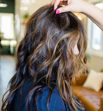 Client hair color result at Studio 260 Salon, Millburn NJ